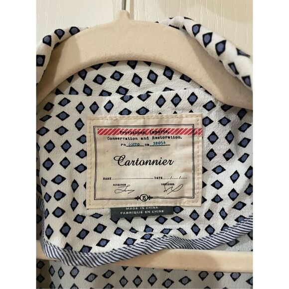 Anthropologie Sightseer Trench by Cartonnier size XS - Picture 3 of 8